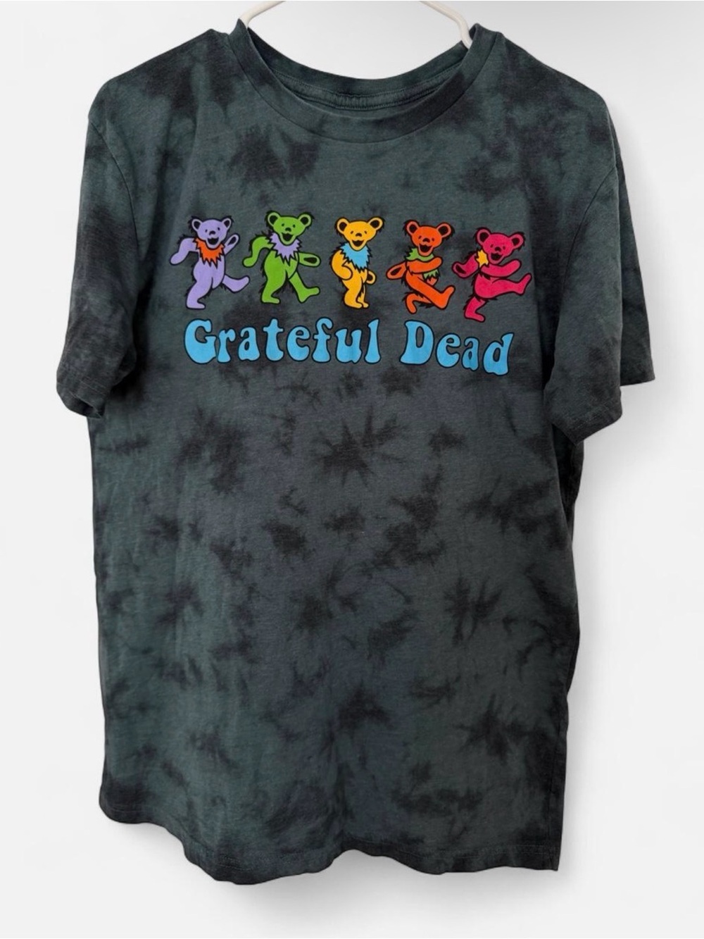 Grateful Dead Rainbow Dancing Bears Tie-Dye Men’s Tshirt